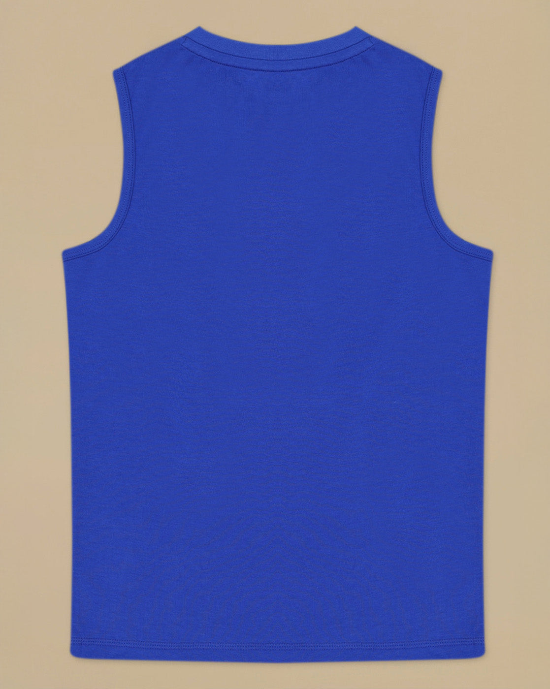 Sonic Graphic Printed Regular Fit Tank Top For Boys