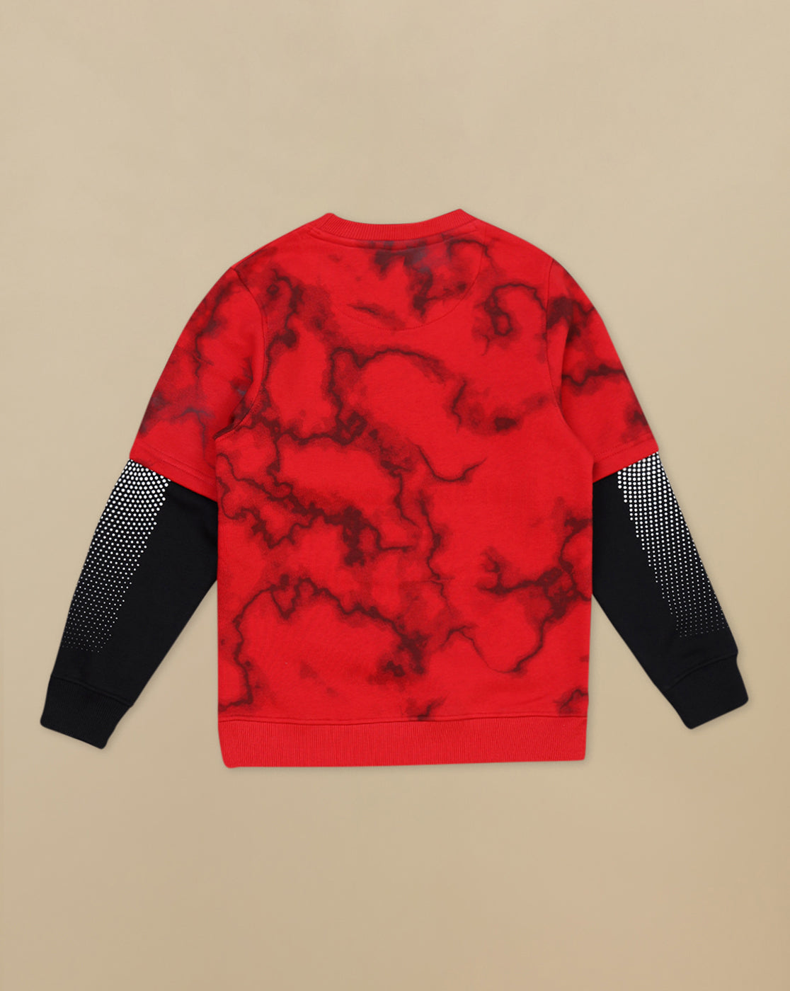 Superman Printed Regular Fit Sweatshirt For Boys