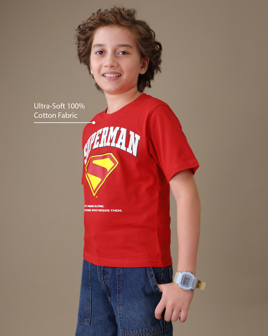 Superman Regular Fit Tshirt Boys