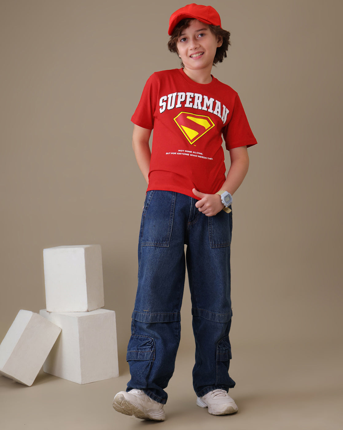 Superman Regular Fit Tshirt Boys