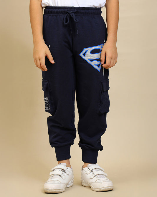 Superman Printed Regular Fit Jogger For Boys
