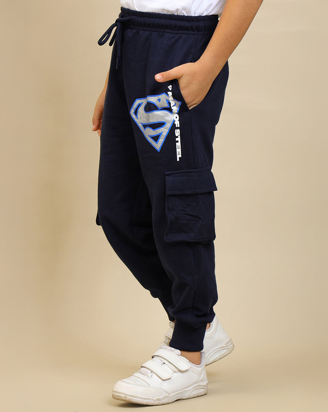 Superman Printed Regular Fit Jogger For Boys