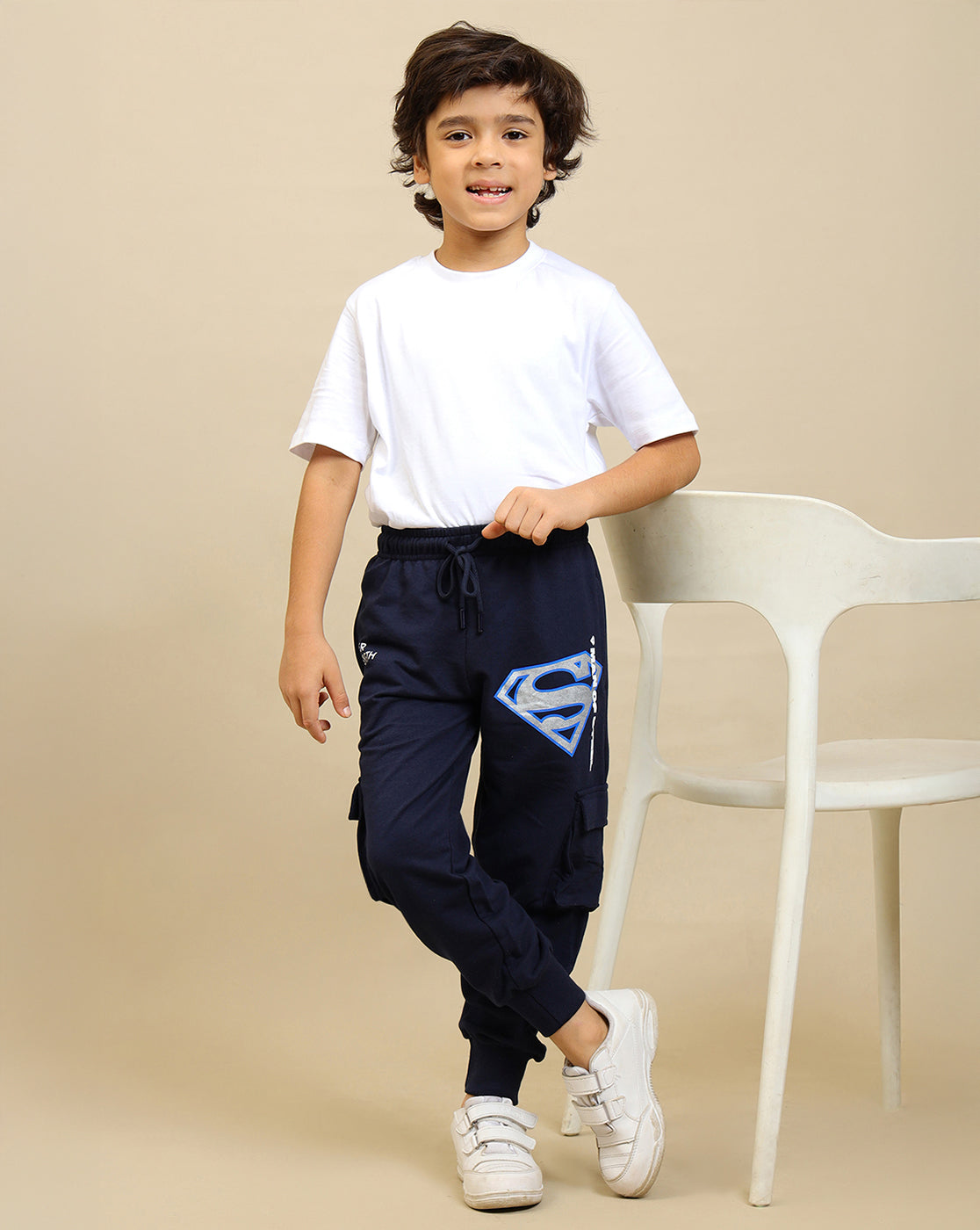 Superman Printed Regular Fit Jogger For Boys