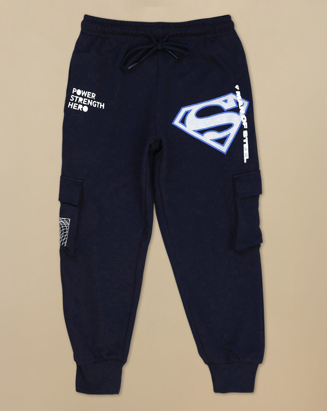 Superman Printed Regular Fit Jogger For Boys