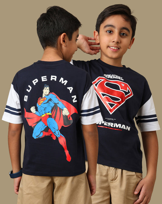 Superman Printed Tshirt For Boys