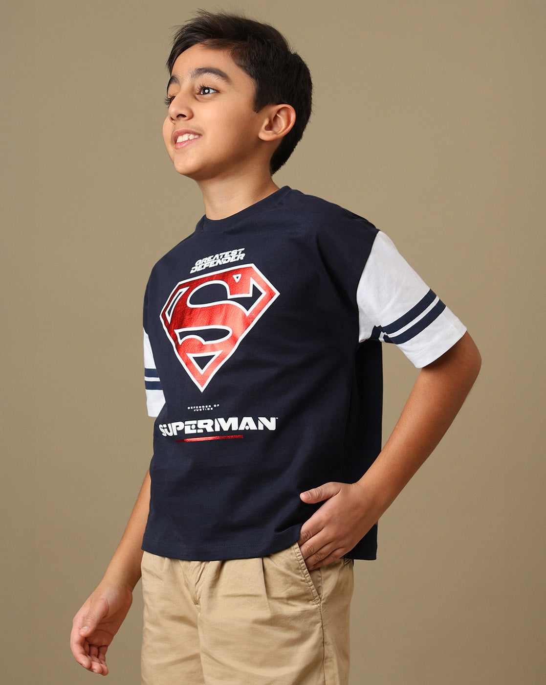 Superman Printed Tshirt For Boys