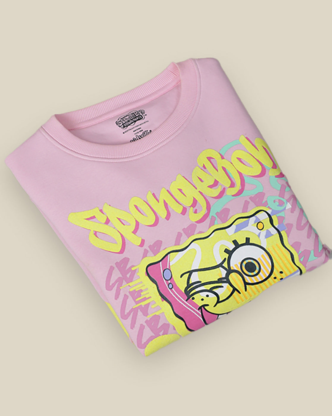 Spongebob Squarepants  Relaxed Fit Sweatshirt  Girls