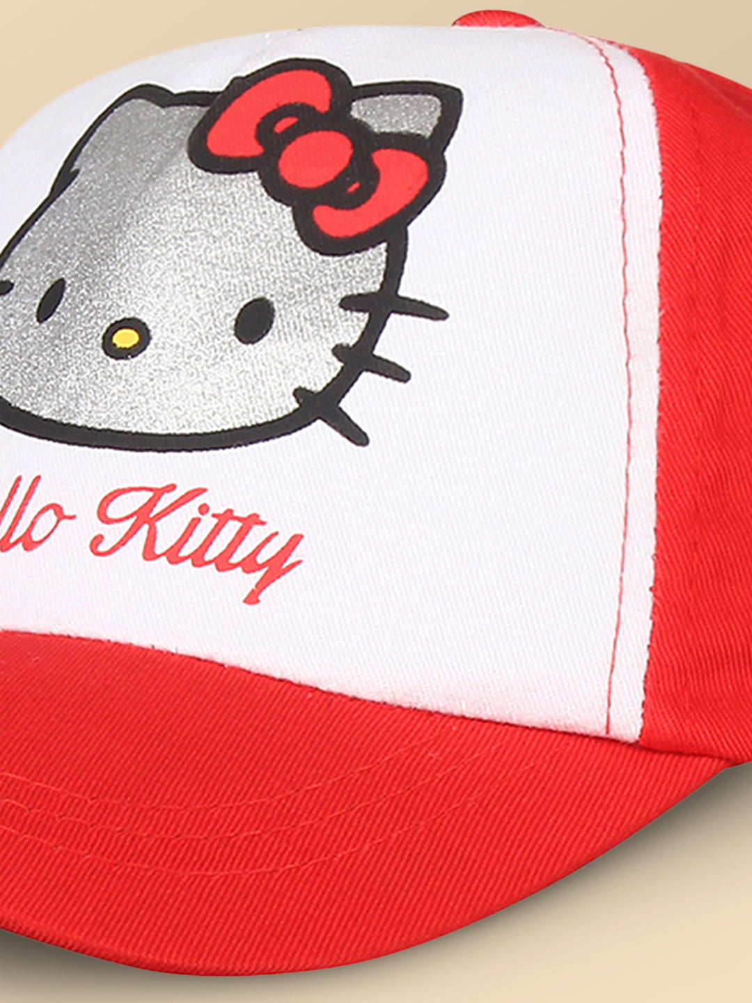 Hello Kitty Printed Cap For Girls