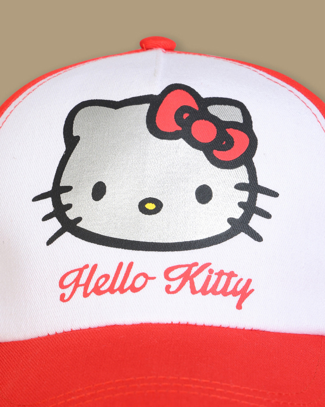 Hello Kitty Printed Baseball Cap For Girls