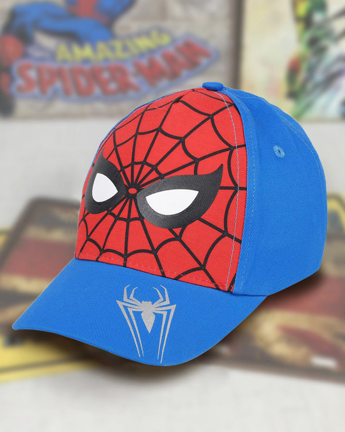 Spiderman printed Caps for Boys