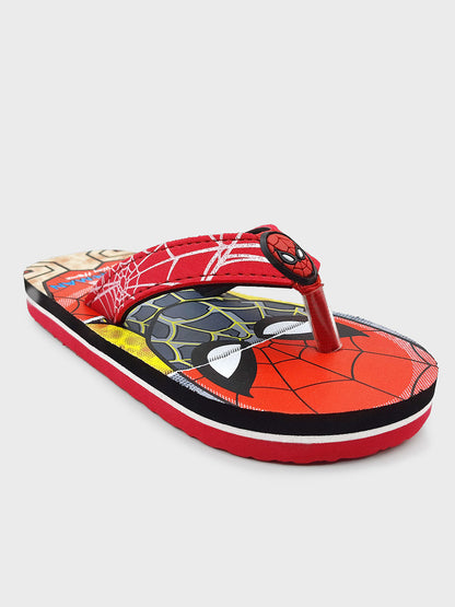 Spiderman Red Flip-Flops For Boys