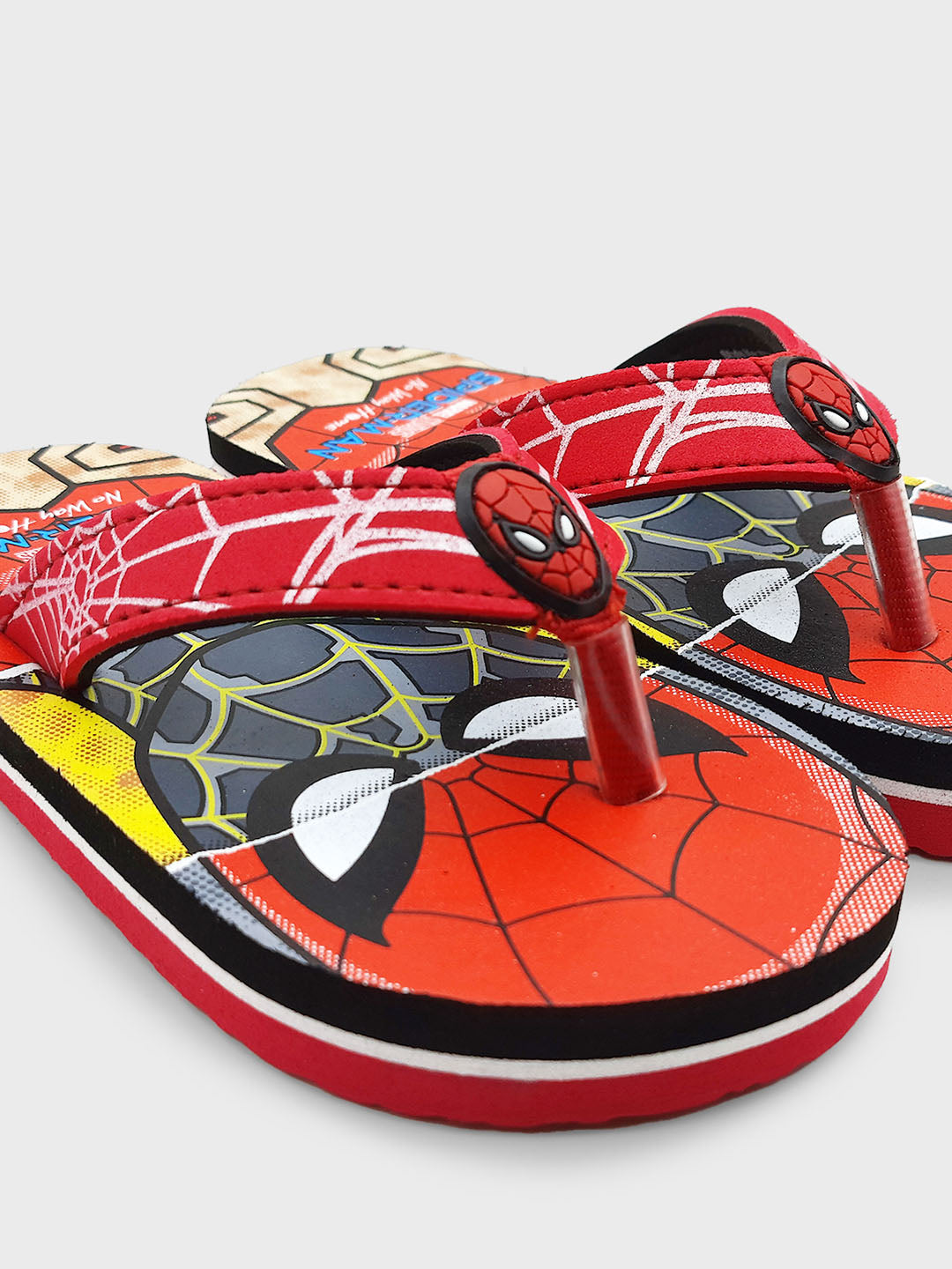 Spiderman Red Flip-Flops For Boys