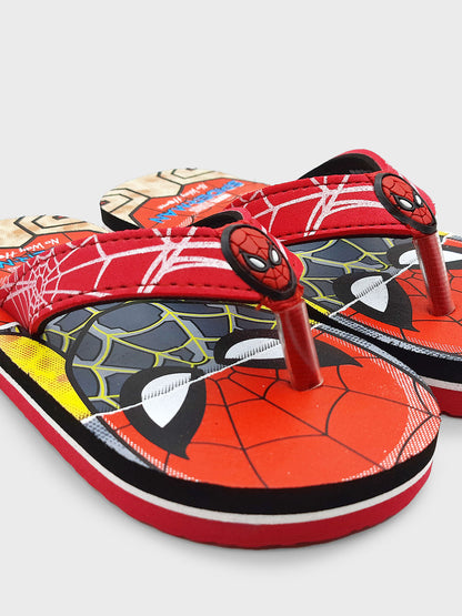 Spiderman Red Flip-Flops For Boys