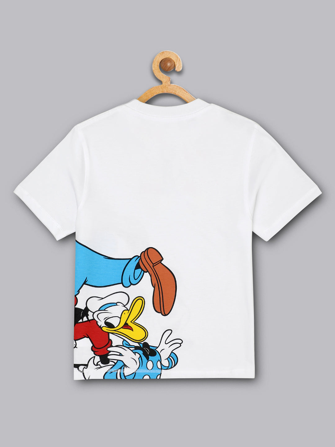 Kids Boys Mickey And Friends White T-Shirt