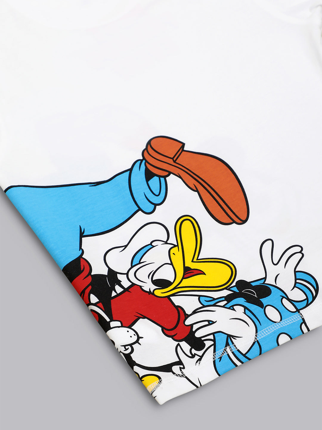 Kids Boys Mickey And Friends White T-Shirt