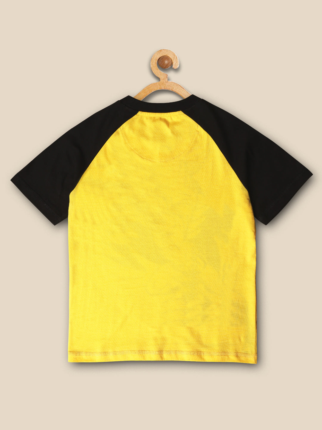 Kids Boys Batman Yellow And Black T-Shirt