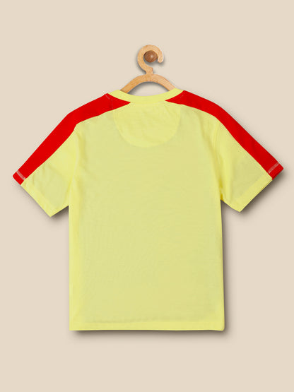 Kids Boys Superman Yellow T-Shirt