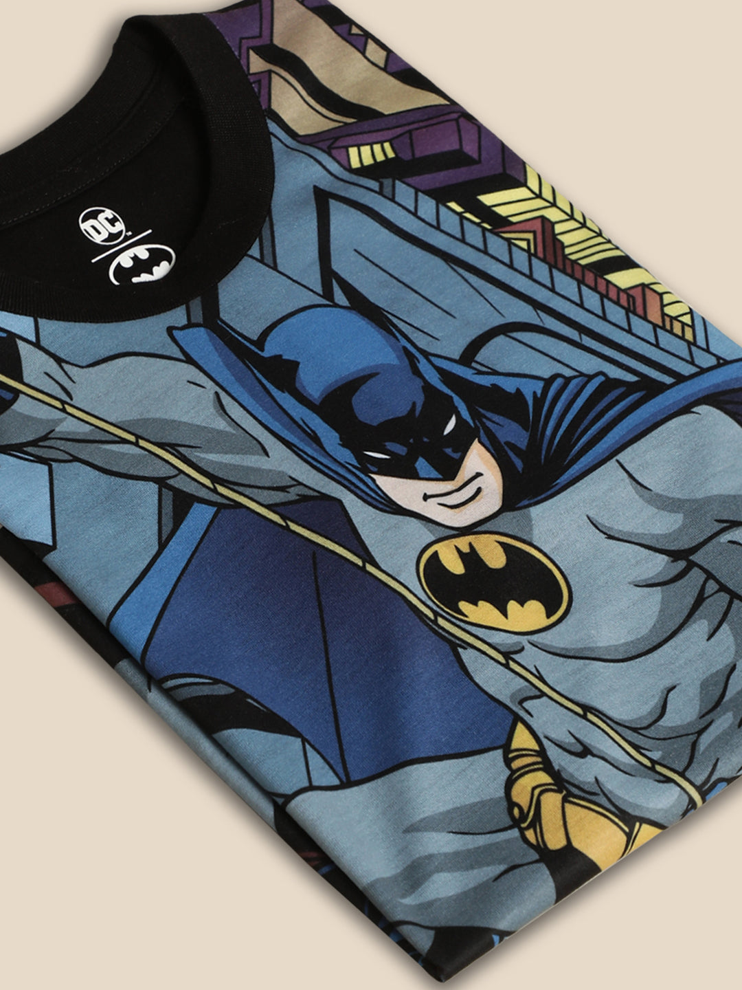 Kids Boys Batman Black T-Shirt