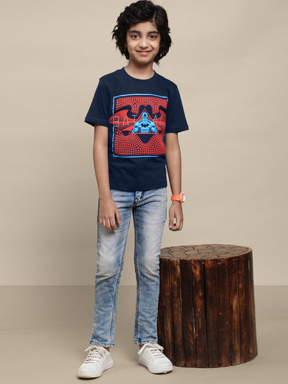 Kids Boys Batman Blue T-Shirt