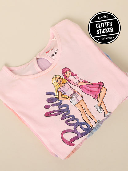 Barbie Pink Dress For Girls