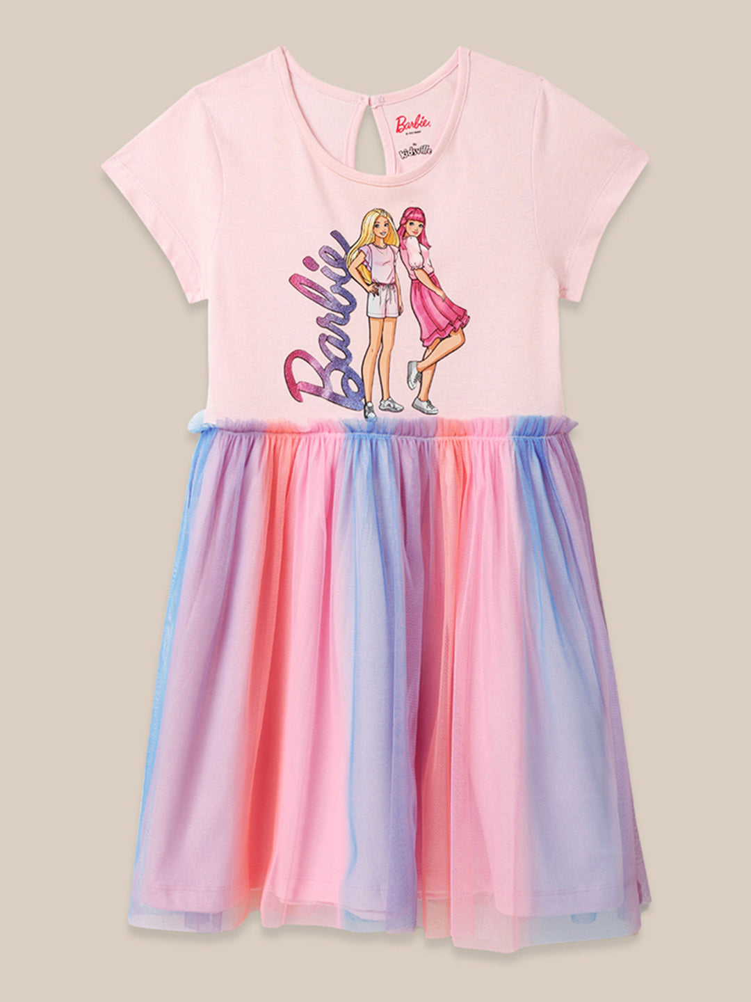 Barbie Pink Dress For Girls