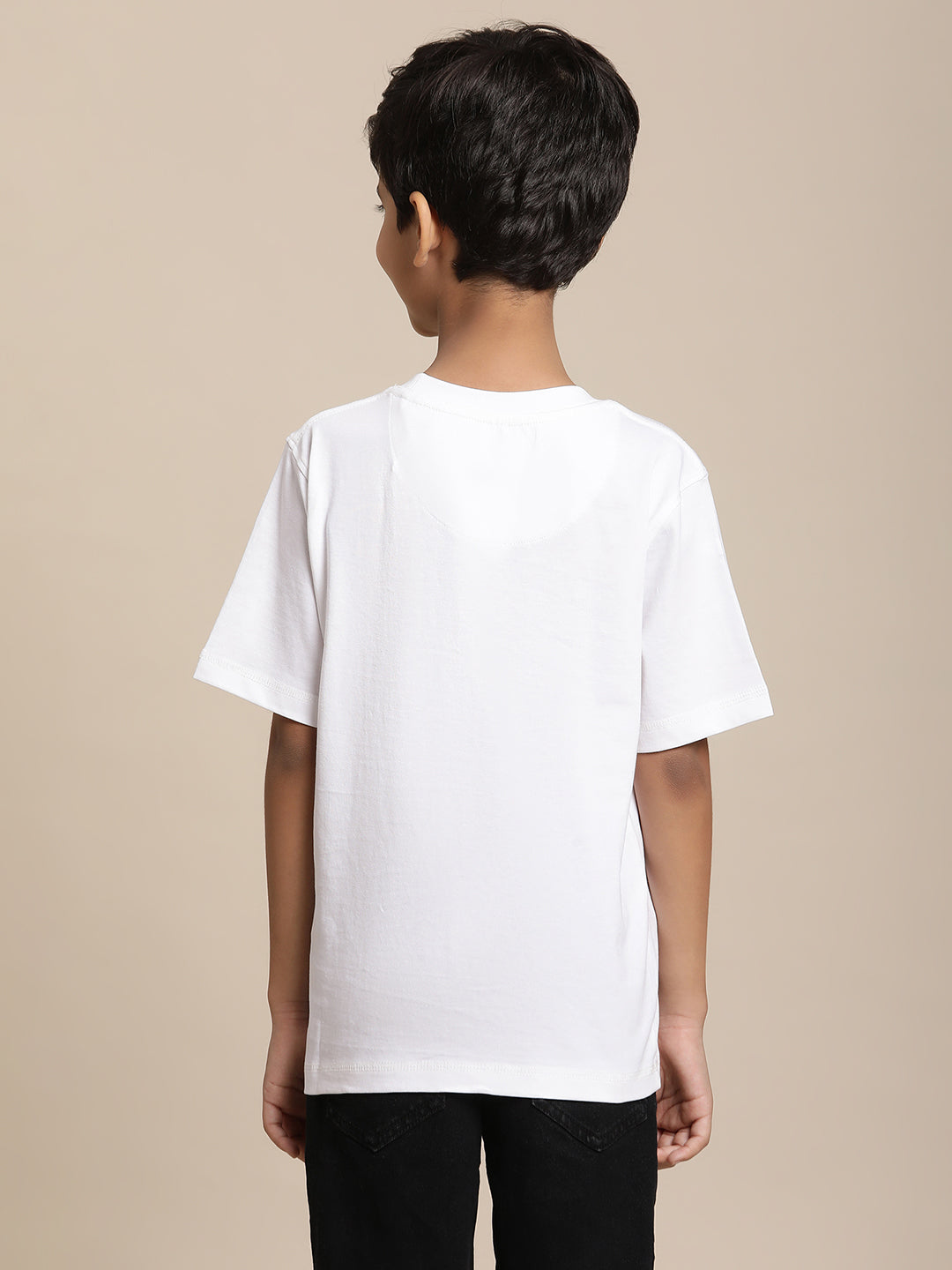 Batman Printed White Tshirt For Boys