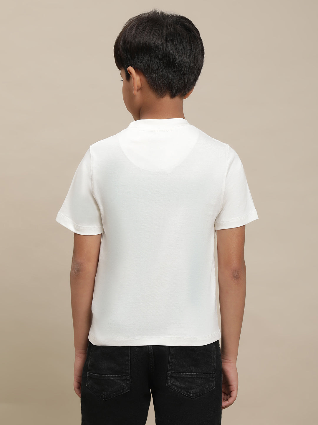 Spiderman Off-White Tshirt For Boys