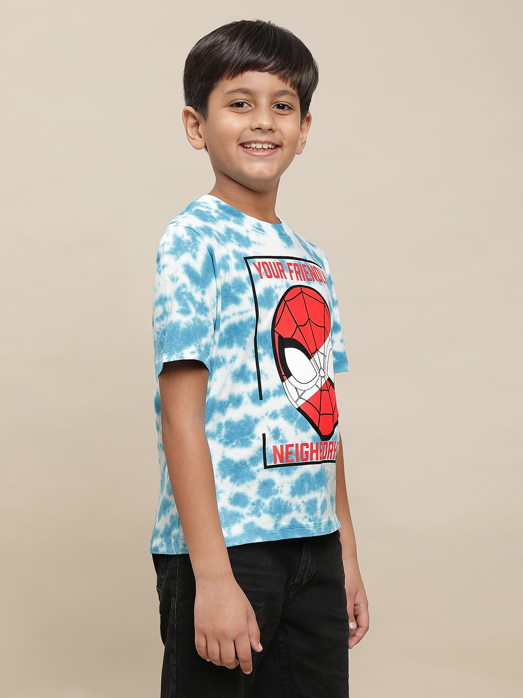 Spiderman Multi Color Tshirt For Boys