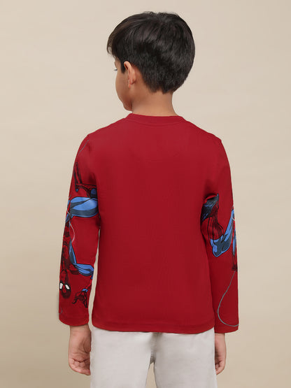 Spiderman Red Tshirt  Boys
