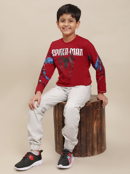 Spiderman Red Tshirt  Boys