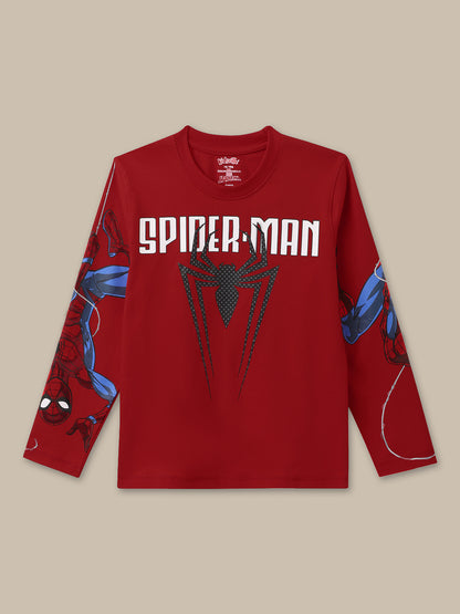 Spiderman Red Tshirt  Boys