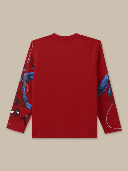 Spiderman Red Tshirt  Boys