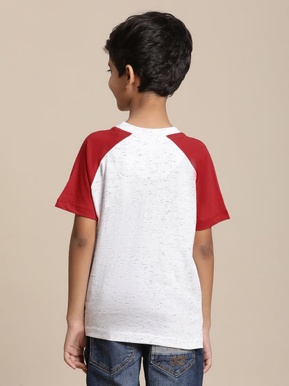 The Flash White Tshirt  Boys