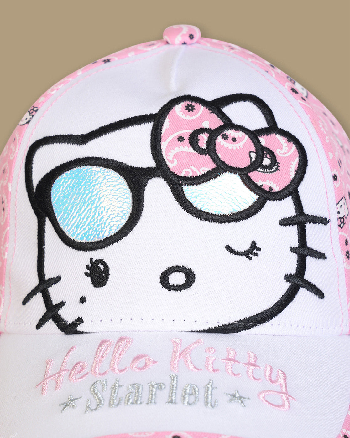 Hello Kitty printed Baseball Cap for Girls
