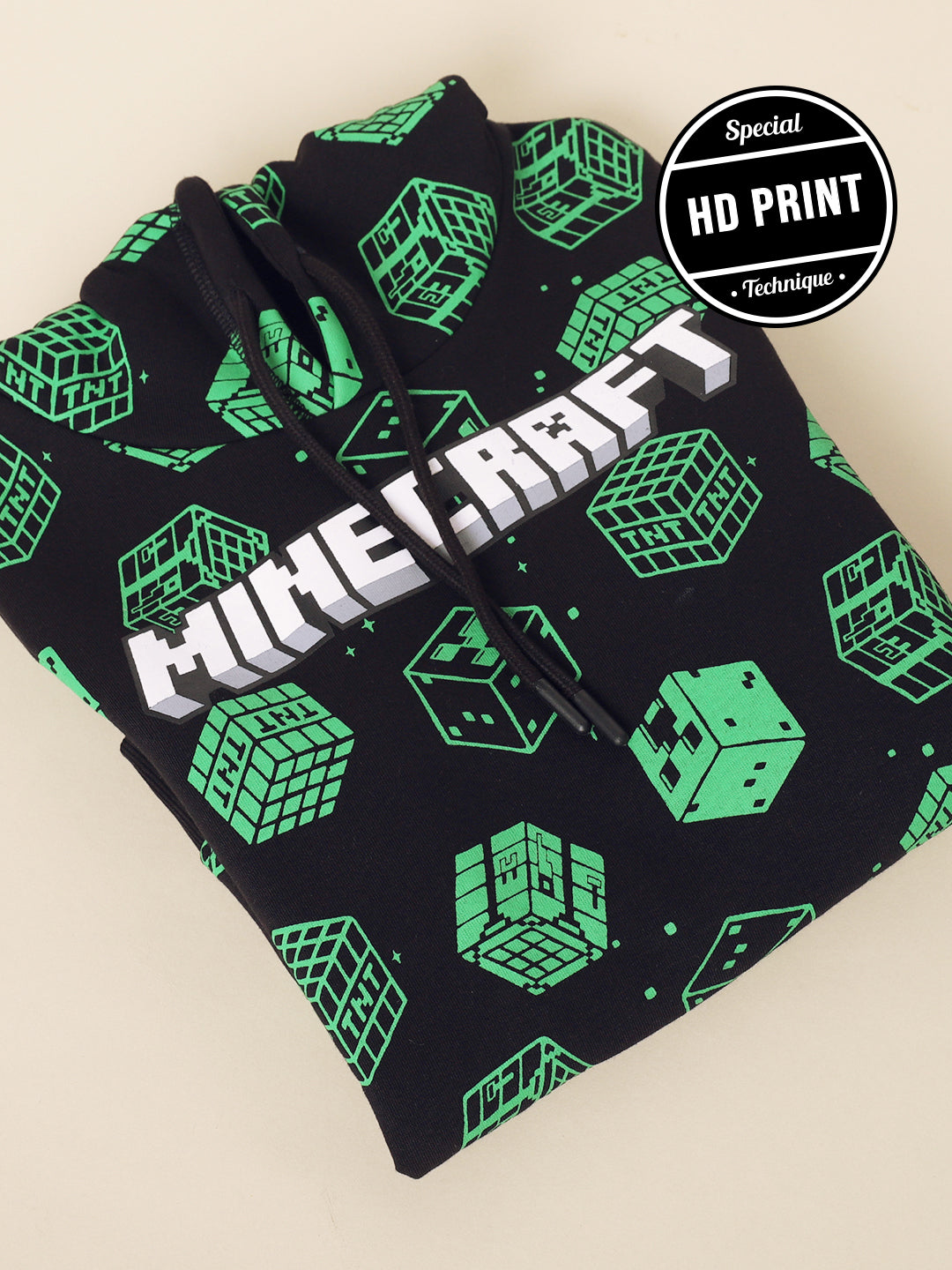 Minecraft Black Hoodies For Boys