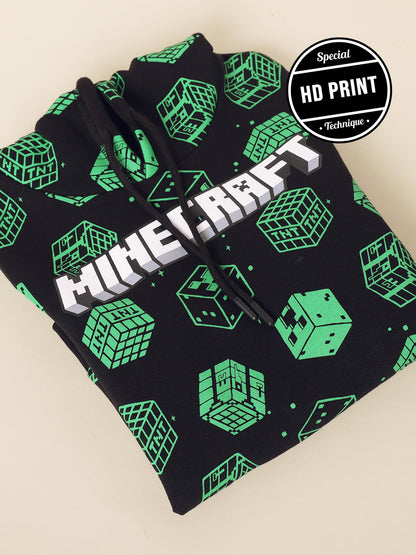 Minecraft Black Hoodies For Boys