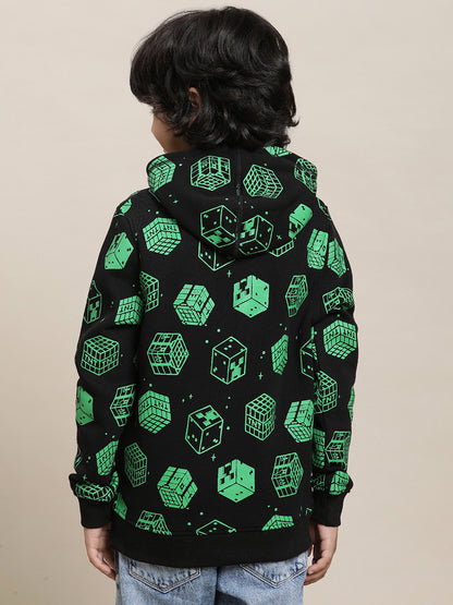 Minecraft Black Hoodies For Boys