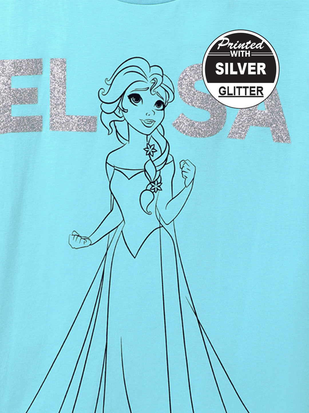 Frozen Blue Tshirt For Girls