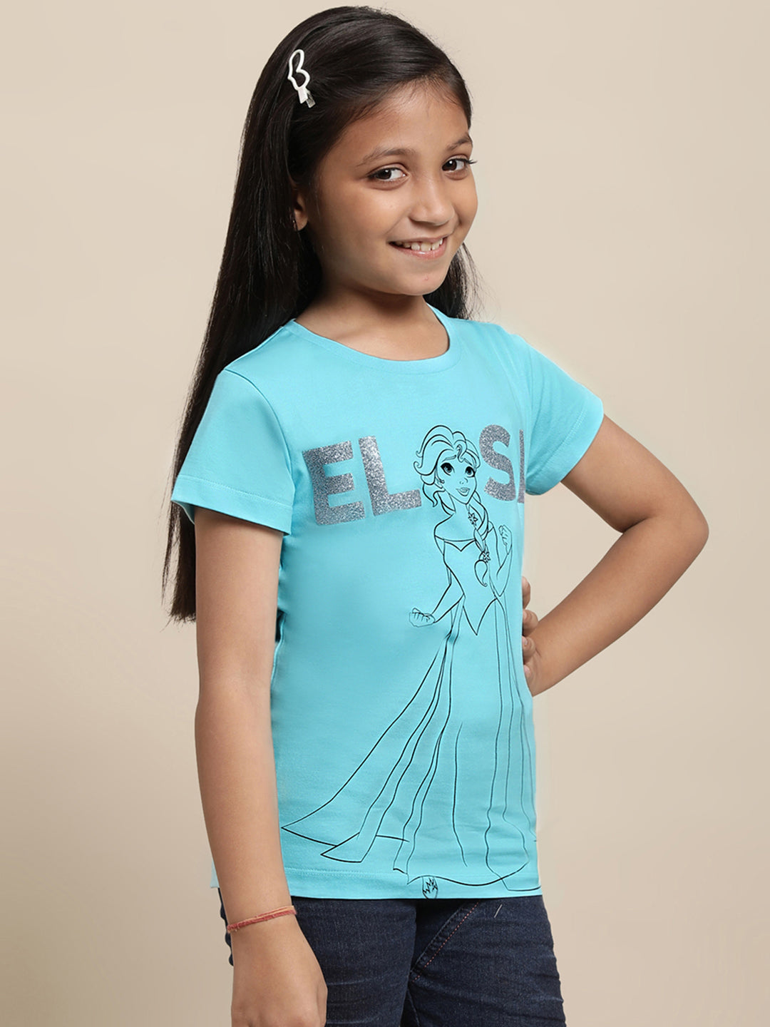 Frozen Blue Tshirt For Girls