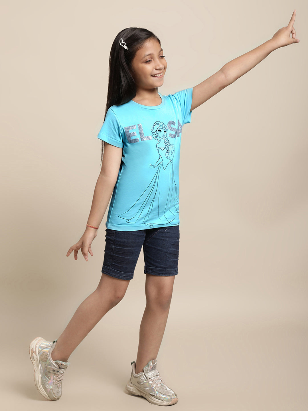 Frozen Blue Tshirt For Girls