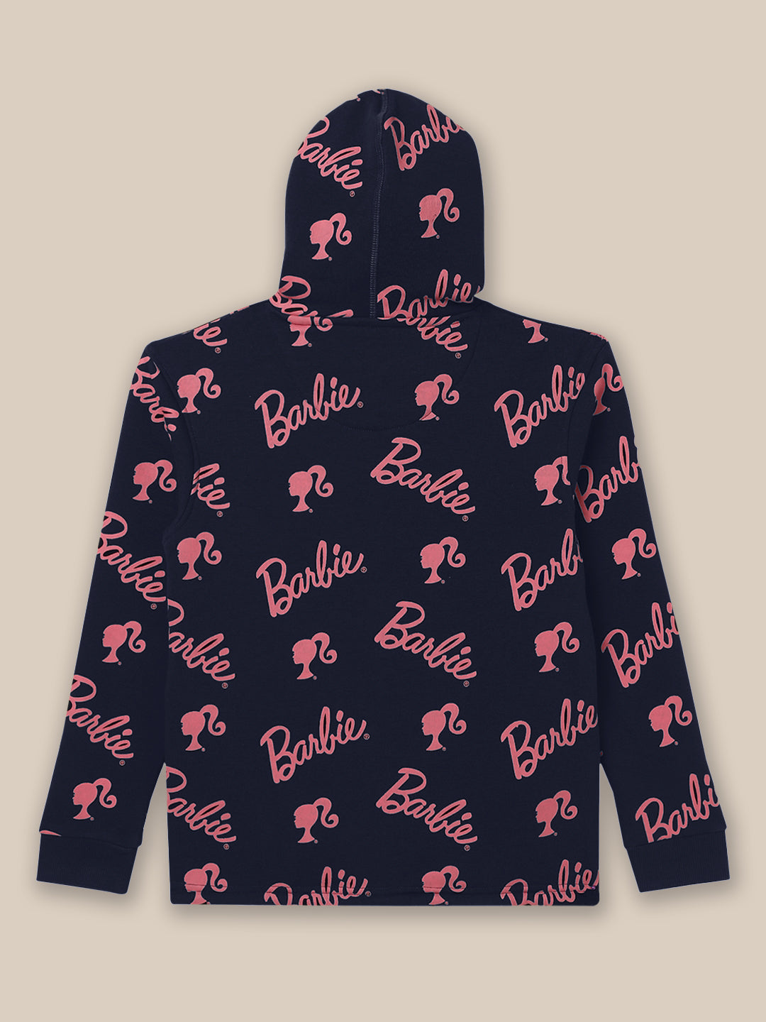 Barbie Navy Hoodies For Girls