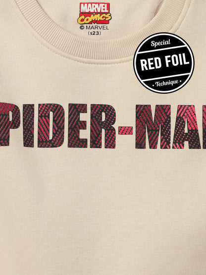 Marvel Comics Light Brown Sweatshirt  Boys