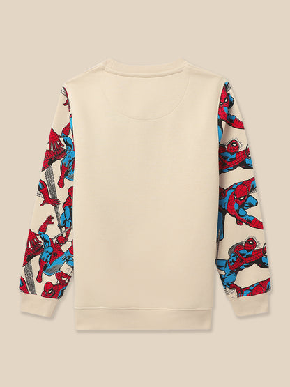 Marvel Comics Light Brown Sweatshirt  Boys