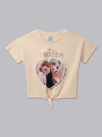 Frozen Brown Tshirt  Girls