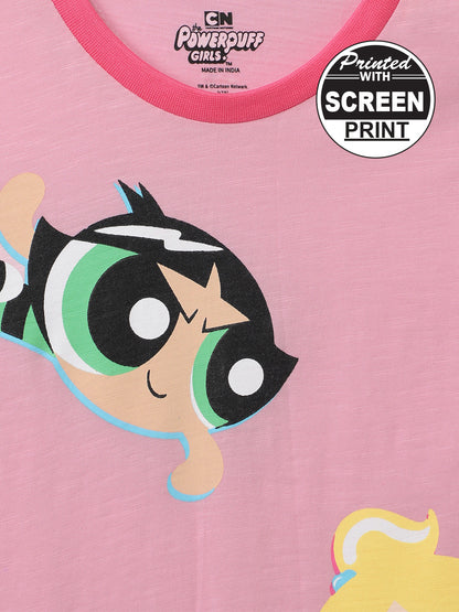 Powerpuff Girls Pink Tshirt  Girls