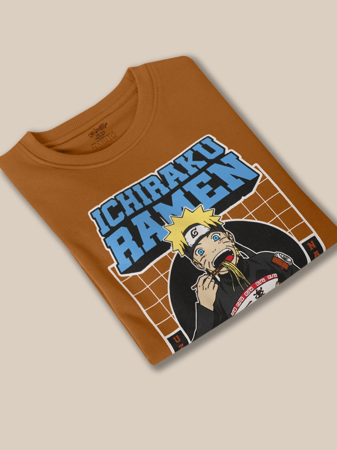 Naruto Printed Sweatshirt & Joggers Co-Ords Set For Boys