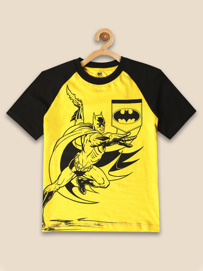 Dc Comics Multi Color Tshirt  Boys
