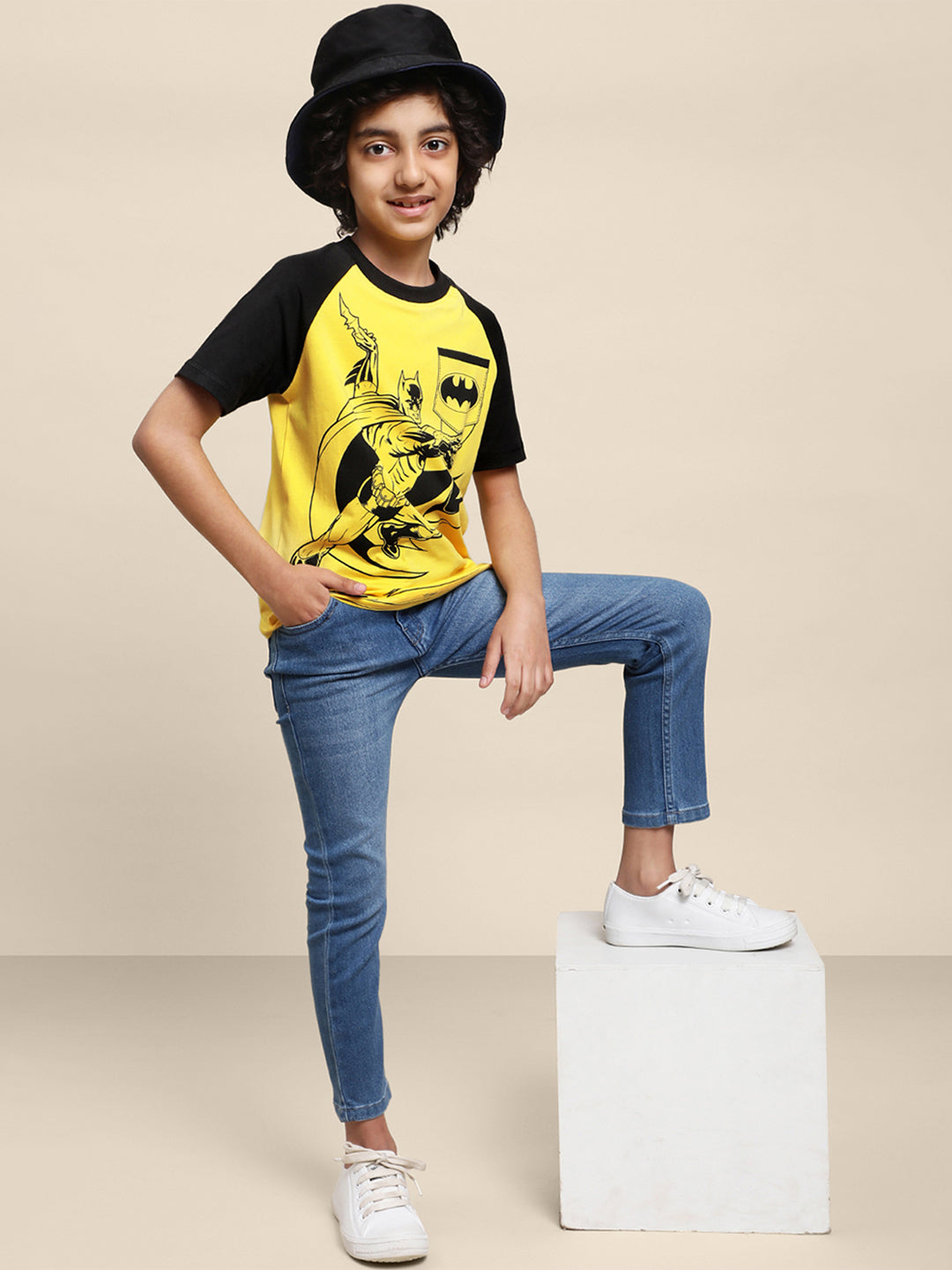 Dc Comics Multi Color Tshirt  Boys