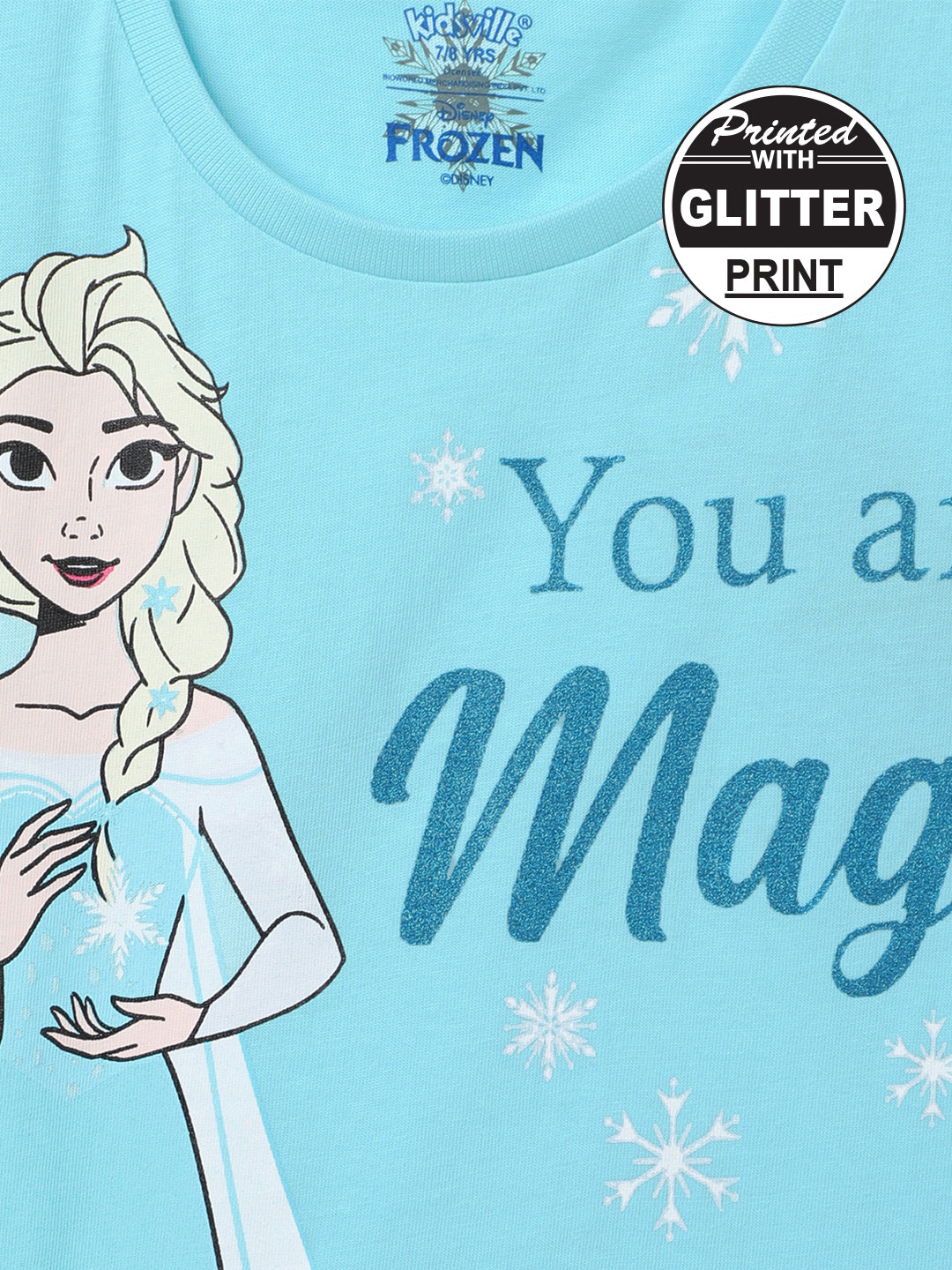 Frozen Blue Tshirt For Girls