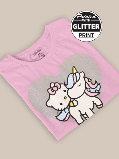 Hello Kitty Pink Tshirt  Girls
